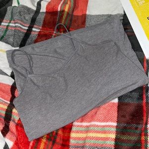 Grey tank top